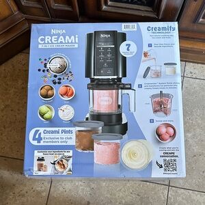 Ninja Creami Black Ice Cream Maker